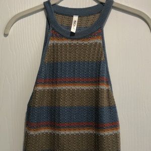 RVCA EUC knit tank sweater dress dress size xs